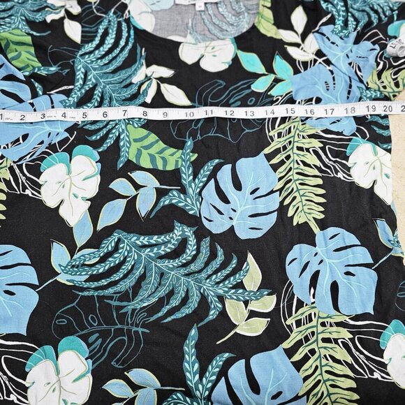 Mo-Ka Santa Fe Apparel Palm Print Skirt‎ and Top Set Made in USA Size Medium - Picture 6 of 15